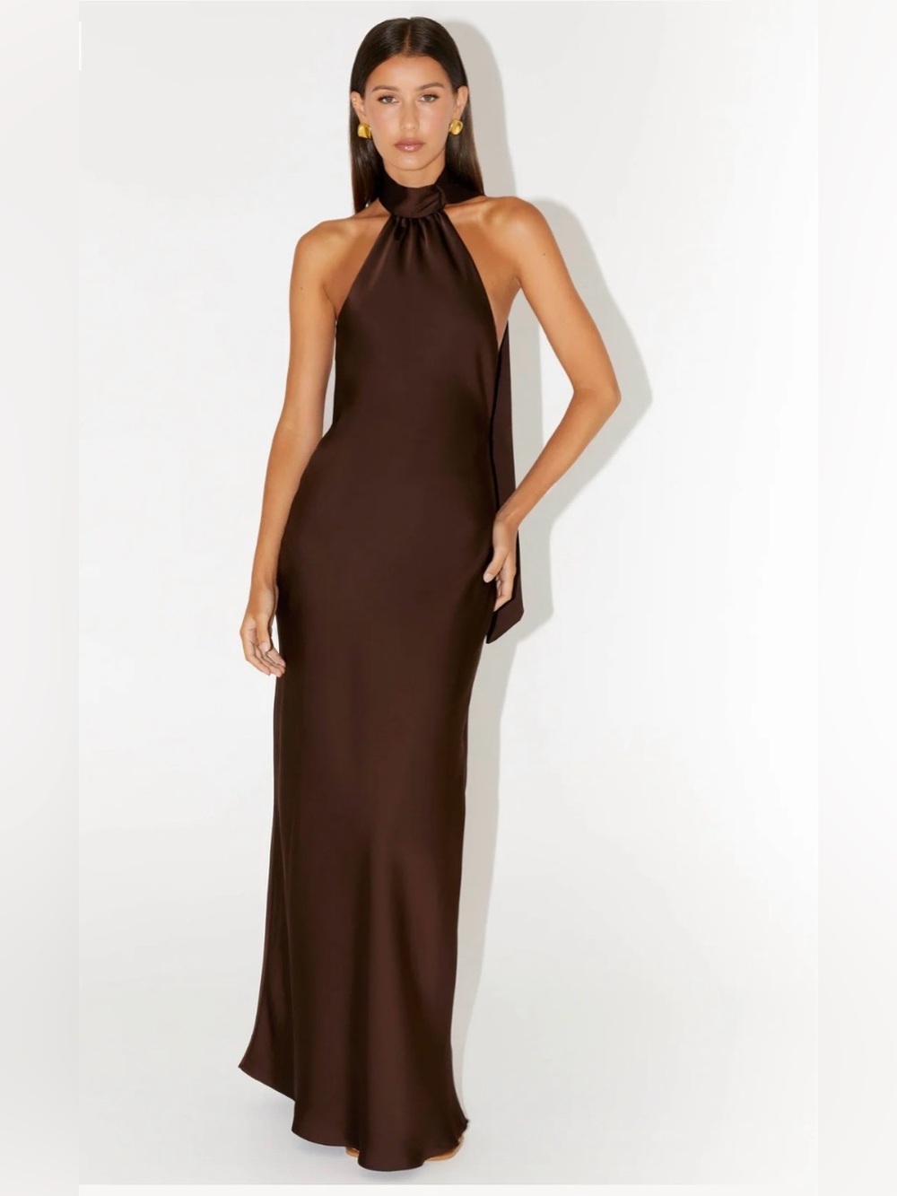 Keena Scarf Maxi Dress